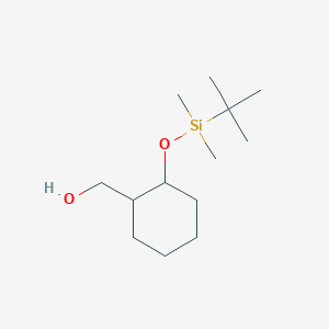 rac-[(1R,2S)-2-[(tert-butyldimethylsilyl)oxy]cyclohexyl]methanol, trans