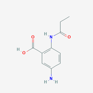 5-Amino-2-propionamidobenzoic acid