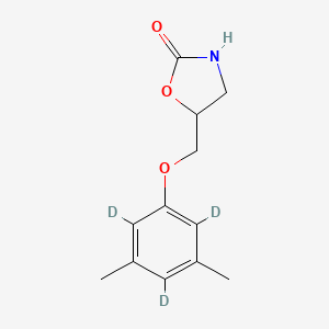 molecular formula C12H15NO3 B12309658 Metaxalone-d3 