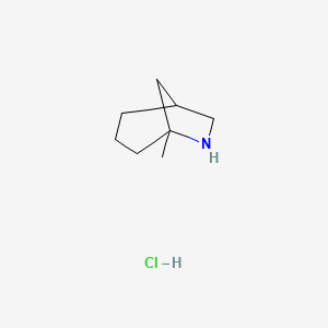 rac-(1R,5S)-5-methyl-6-azabicyclo[3.2.1]octane hydrochloride