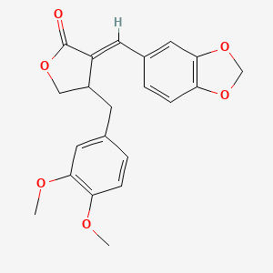 molecular formula C21H20O6 B12309853 Suchilactone 