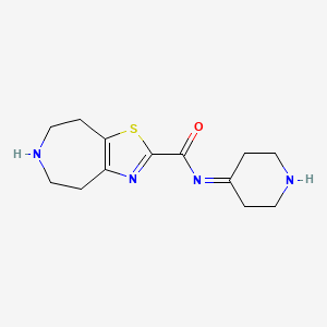 N-(pyridin-4(1H)-ylidene)-5,6,7,8-tetrahydro-4H-thiazolo[4,5-d]azepine-2-carboxamide