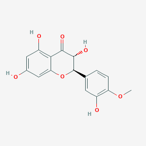 molecular formula C16H14O7 B123099 (2R,3R)-3,3',5,7-四羟基-4'-甲氧基黄烷酮 CAS No. 70411-27-7