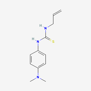 molecular formula C12H17N3S B12309925 1-Allyl-3-(4-dimethylamino-phenyl)-thiourea CAS No. 4828-50-6