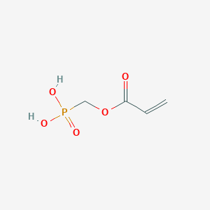 molecular formula C4H7O5P B12309952 Acryloxymethylphosphonic acid 