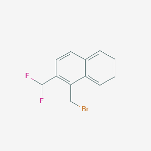 1-(Bromomethyl)-2-(difluoromethyl)naphthalene