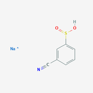 molecular formula C7H5NNaO2S B12310044 CID 66651388 