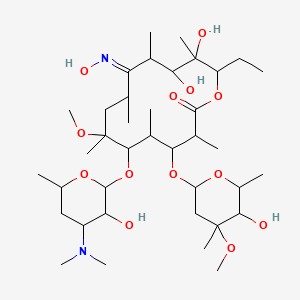 molecular formula C38H70N2O13 B12310053 Clarithromycin oxime 