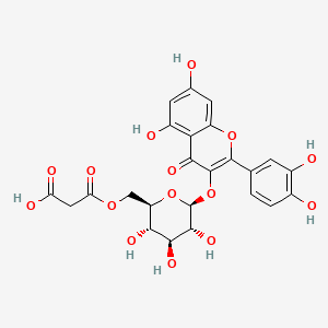 Quercetin 3-O-malonylglucoside