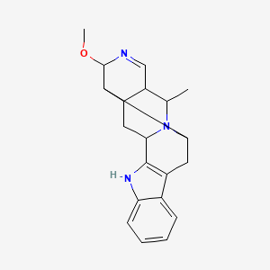 17-Methoxy-21-methyl-1,11,18-triazahexacyclo[11.8.0.02,16.04,12.05,10.015,20]henicosa-4(12),5,7,9,18-pentaene