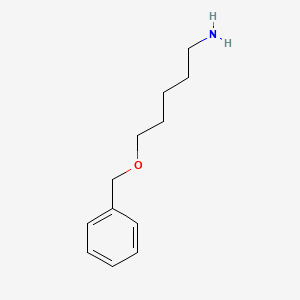 molecular formula C12H19NO B12310201 5-(Benzyloxy)pentan-1-amine 