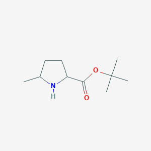 rac-tert-butyl (2R,5R)-5-methylpyrrolidine-2-carboxylate, cis