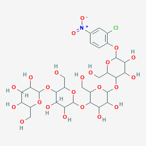 molecular formula C30H44ClNO23 B12310214 2-Chloro-4-nitrophenyl-b-D-cellotetraoside 