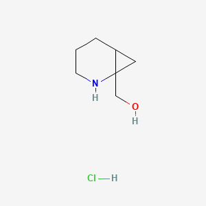 2-Azabicyclo[4.1.0]heptan-1-ylmethanol hydrochloride, cis