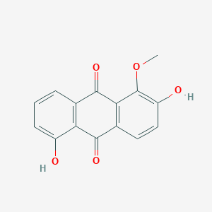 molecular formula C15H10O5 B12310271 2,5-Dihydroxy-1-methoxyanthracene-9,10-dione 