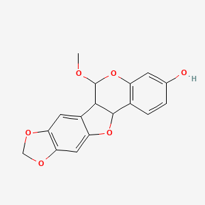 molecular formula C17H14O6 B12310277 6-Methoxymaackiain 