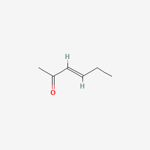 molecular formula C6H10O B1231029 3-Hexen-2-one CAS No. 763-93-9