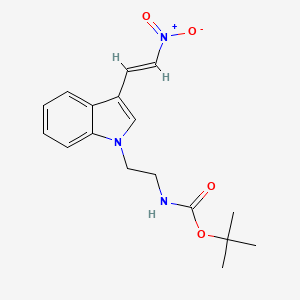 tert-butyl (E)-(2-(3-(2-nitrovinyl)-1H-indol-1-yl)ethyl)carbamate