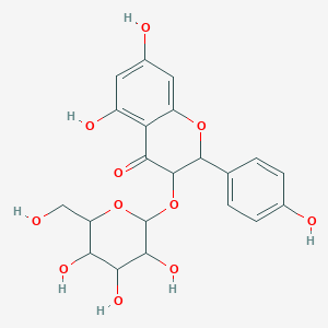 molecular formula C21H22O11 B12310510 Dihydrokaempferol-3-glucoside 