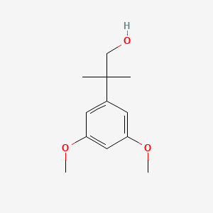 2-(3,5-Dimethoxyphenyl)-2-methylpropan-1-ol