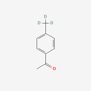 molecular formula C9H10O B12310649 4'-Methyl-D3-acetophenone 