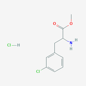 Methyl2-amino-3-(3-chlorophenyl)propanoatehydrochloride