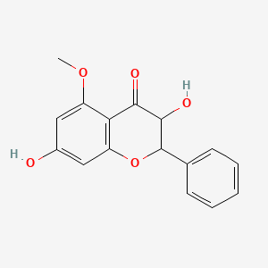 5-Methoxy-3,7-dihydroxyflavanone