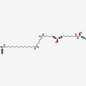 molecular formula C46H70O2 B1231069 Petrocortyne A CAS No. 201990-21-8