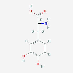 molecular formula C9H11NO4 B12310715 L-DOPA-d6 