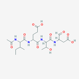 Ac-Ile-Glu-Thr-Asp-aldehyde (pseudo acid)