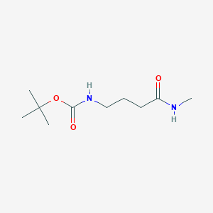 tert-Butyl N-[3-(methylcarbamoyl)propyl]carbamate