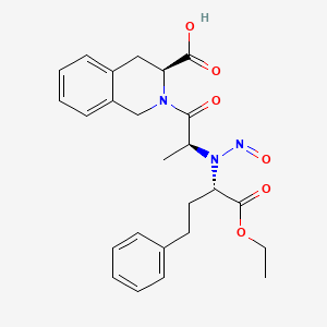 molecular formula C25H29N3O6 B12310862 N-Nitroso Quinapril CAS No. 2922985-13-3