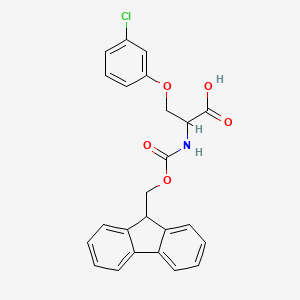 N-Fmoc-O-(3-chlorophenyl)-L-serine