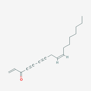 molecular formula C17H22O B1231103 Falcarinone 