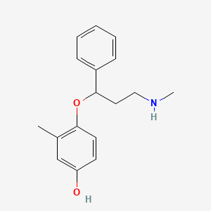 3-Methyl-4-[3-(methylamino)-1-phenylpropoxy]phenol