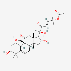 molecular formula C32H48O8 B1231107 Cucurbitacin C CAS No. 5988-76-1