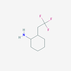 2-(2,2,2-Trifluoroethyl)cyclohexan-1-amine