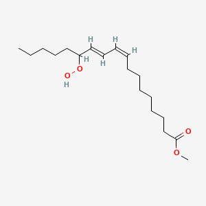 molecular formula C19H34O4 B1231111 Methyl linoleate hydroperoxide CAS No. 60900-56-3