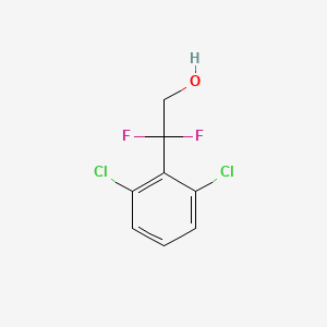 2-(2,6-Dichlorophenyl)-2,2-difluoroethan-1-ol