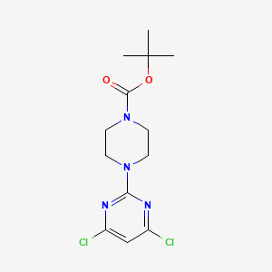 Tert-butyl 4-(4,6-dichloropyrimidin-2-yl)piperazine-1-carboxylate