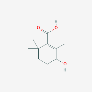 3-Hydroxy-2,6,6-trimethylcyclohexene-1-carboxylic acid