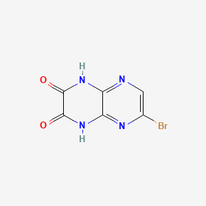 6-Bromopyrazino(2,3-b)pyrazine-2,3-diol
