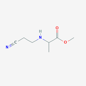 methyl (2R)-2-(2-cyanoethylamino)propanoate