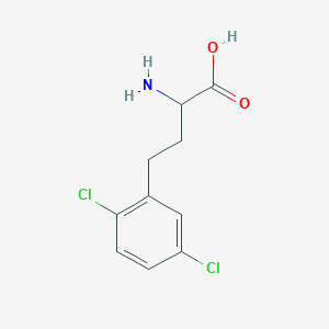 2-Amino-4-(2,5-dichlorophenyl)butanoic acid