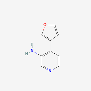 3-Amino-4-(3-furan)pyridine