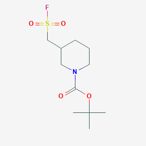 tert-Butyl 3-[(fluorosulfonyl)methyl]piperidine-1-carboxylate