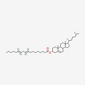 molecular formula C45H76O2 B1231153 Cholest-5-en-3-ol (3beta)-, (9Z,12Z)-9,12-octadecadienoate 