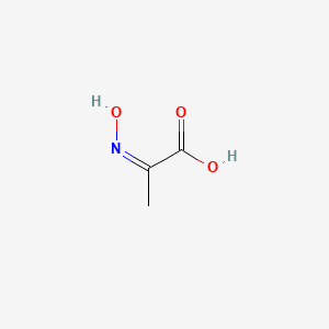 molecular formula C3H5NO3 B1231154 丙酮酸肟 