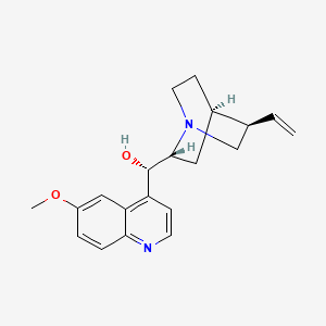 molecular formula C20H24N2O2 B12311558 (S)-[(2R,4R,5R)-5-ethenyl-1-azabicyclo[2.2.2]octan-2-yl](6-methoxyquinolin-4-yl)methanol 