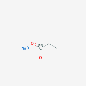 Sodium 2-methylpropionate-1-13C